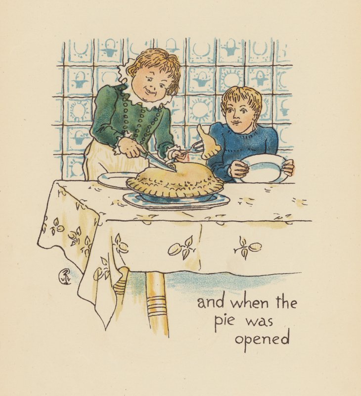 Illustration til Legends for Lionel af Walter Crane (farvelitografi) af Walter (after) Crane