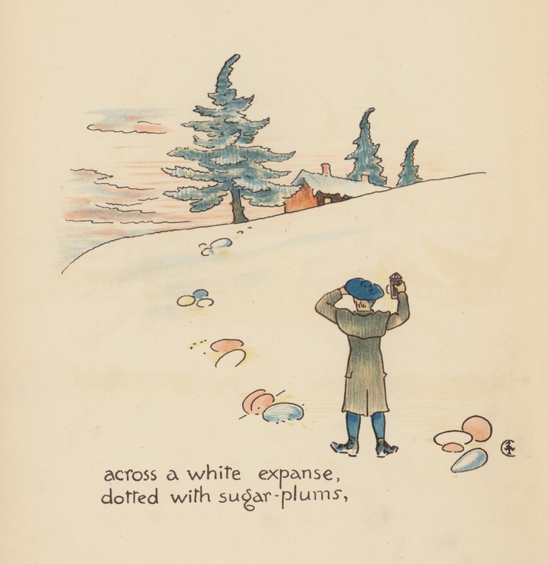 Illustration til Legends for Lionel af Walter Crane (farvelitografi) af Walter (after) Crane