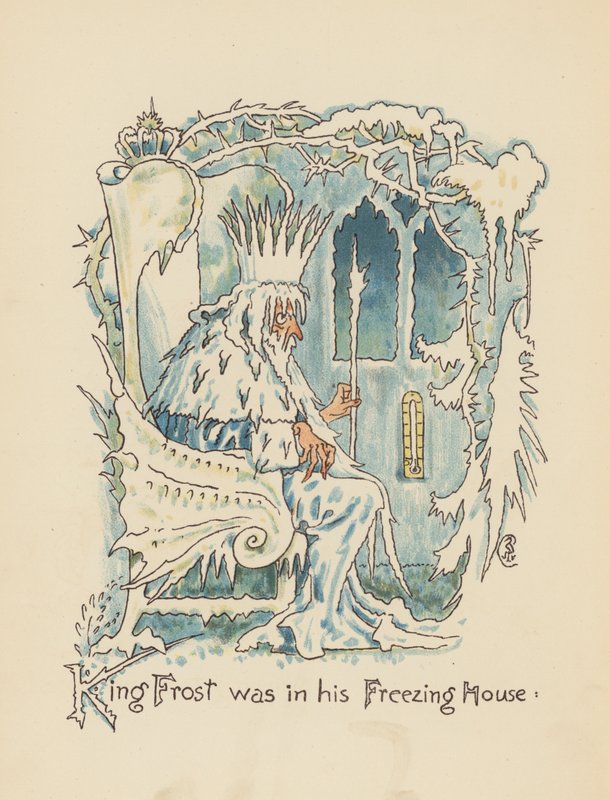 Illustration til Legends for Lionel af Walter Crane (farvelitografi) af Walter (after) Crane