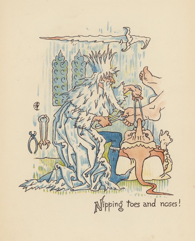 Illustration til Legends for Lionel af Walter Crane (farvelitografi) af Walter (after) Crane