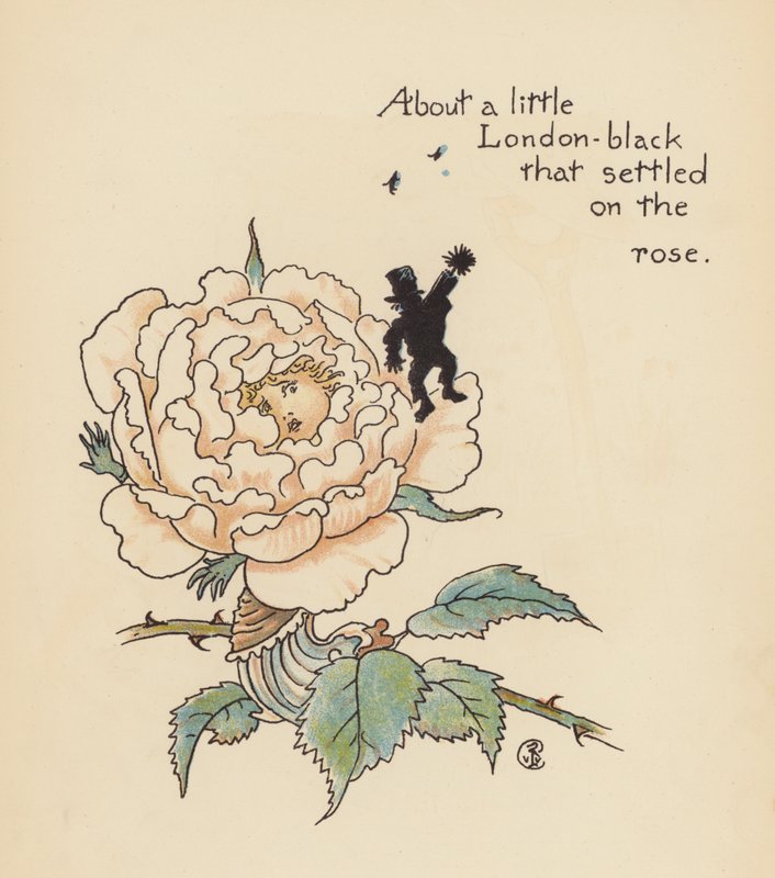 Illustration til Legends for Lionel af Walter Crane (farvelitografi) af Walter (after) Crane