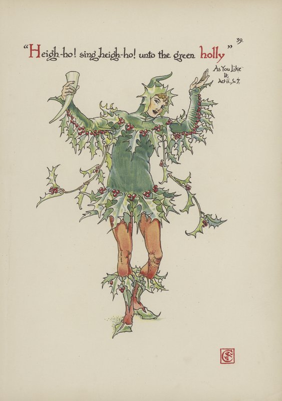 Blomster fra Shakespeares have af Walter Crane