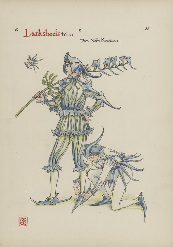 Blomster fra Shakespeares have af Walter Crane