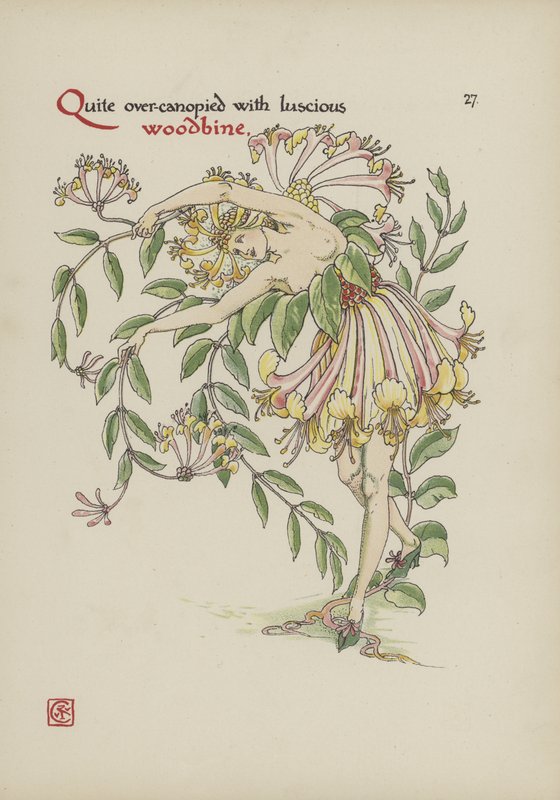 Blomster fra Shakespeares have af Walter Crane