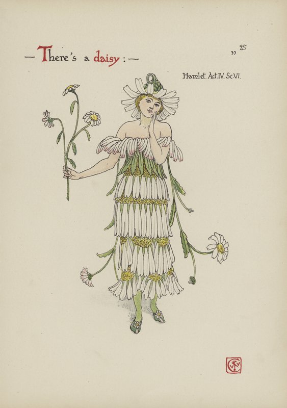 Blomster fra Shakespeares have af Walter Crane