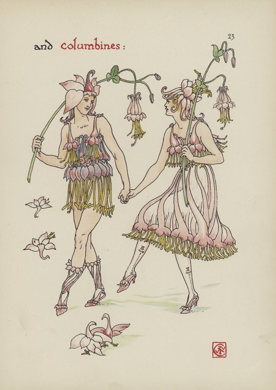 Blomster fra Shakespeares have af Walter Crane