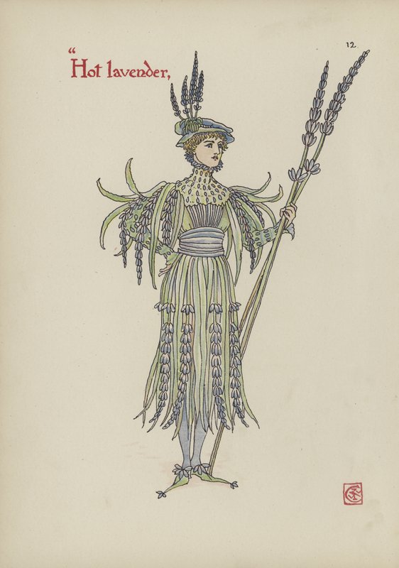 Blomster fra Shakespeares have af Walter Crane