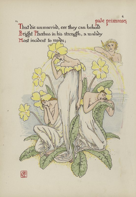 Blomster fra Shakespeares have af Walter Crane