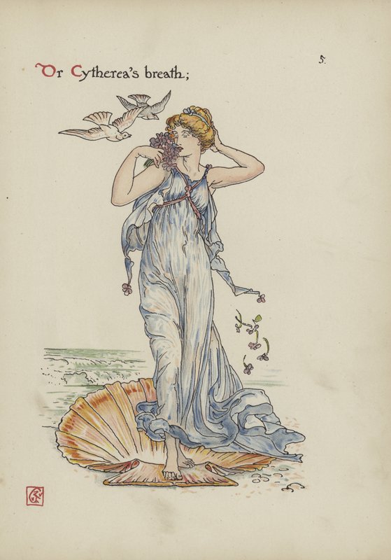 Blomster fra Shakespeares have af Walter Crane