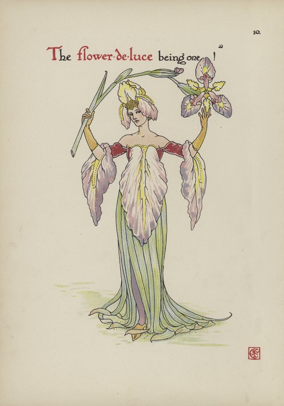 Blomster fra Shakespeares have af Walter Crane