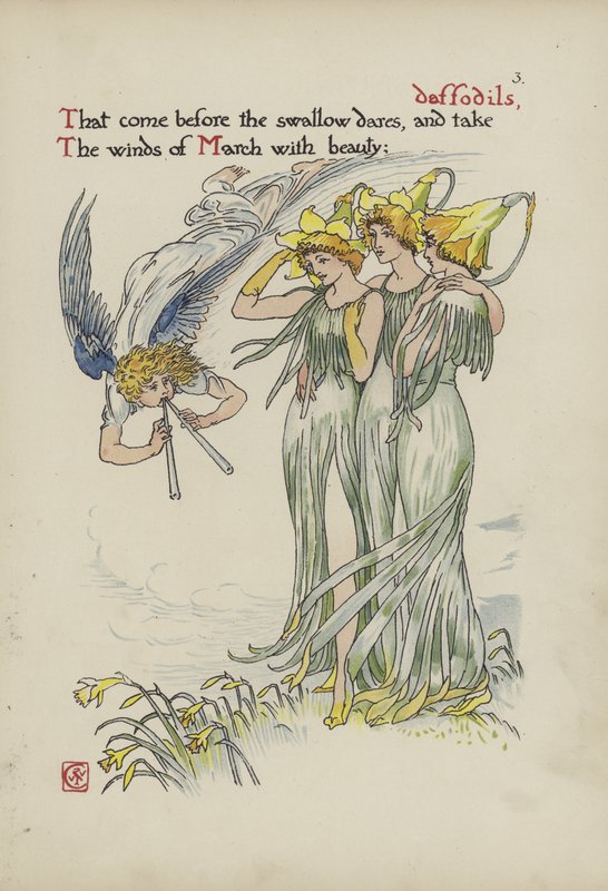 Blomster fra Shakespeares have af Walter Crane