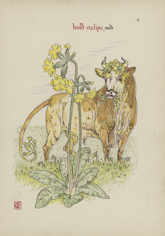 Blomster fra Shakespeares have af Walter Crane