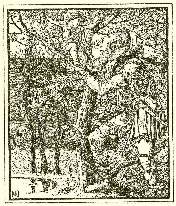 Den selviske kæmpe af Walter Crane