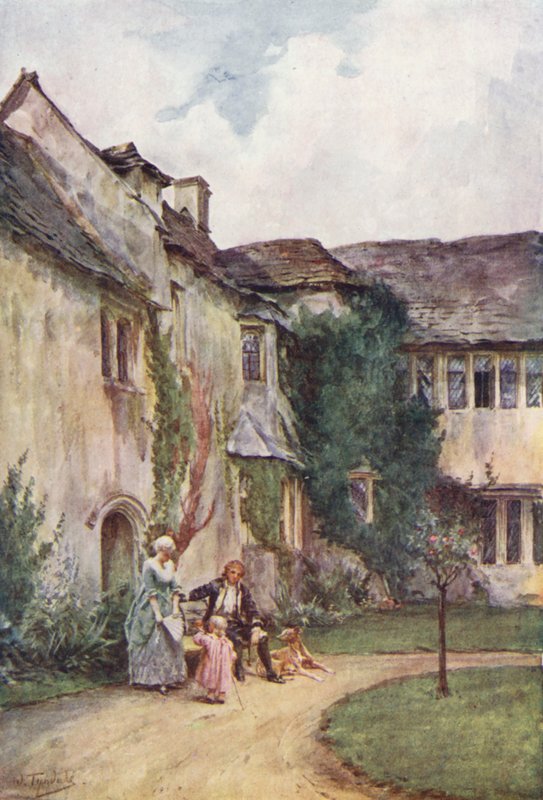 Wessex: Westwood Manor House (farvelitografi) af Walter Frederick Roofe Tyndale