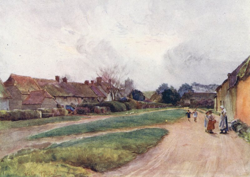Wessex: Uld (farvelitografi) af Walter Frederick Roofe Tyndale
