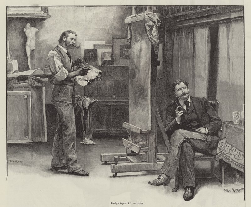 Jagten på den elskede, af Thomas Hardy af Walter Paget