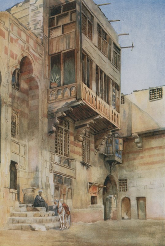 Et gammelt palads, Kairo af Walter Spencer Stanhope Tyrwhitt