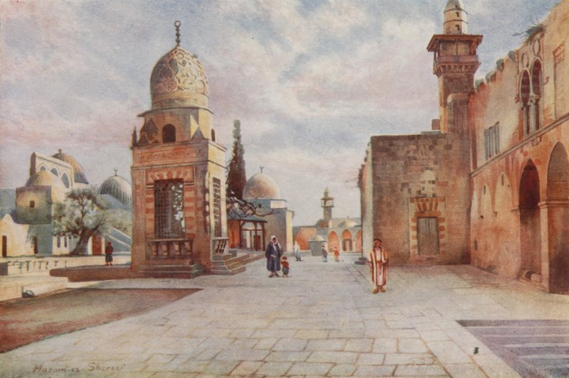 Jerusalem: The Dome of Kite Bay, Haram-el-Sheriff af Walter Spencer Stanhope Tyrwhitt