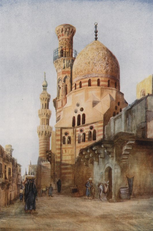 Moskeer i Sharia Bab-el-Wazir, Kairo af Walter Spencer Stanhope Tyrwhitt