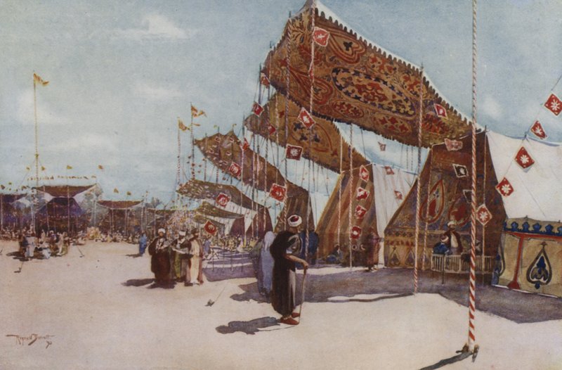 Messen, Moolid El Ahmadee, Kairo af Walter Spencer Stanhope Tyrwhitt