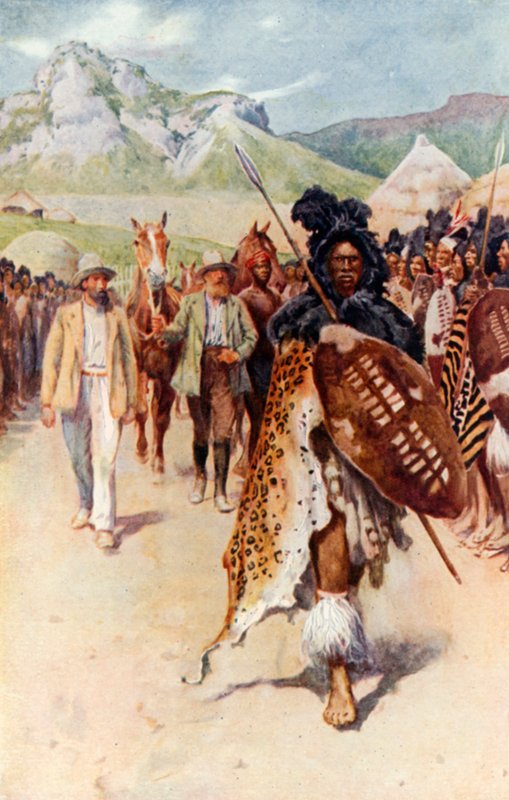 Moffat og zuluerne af Walter Stanley Paget