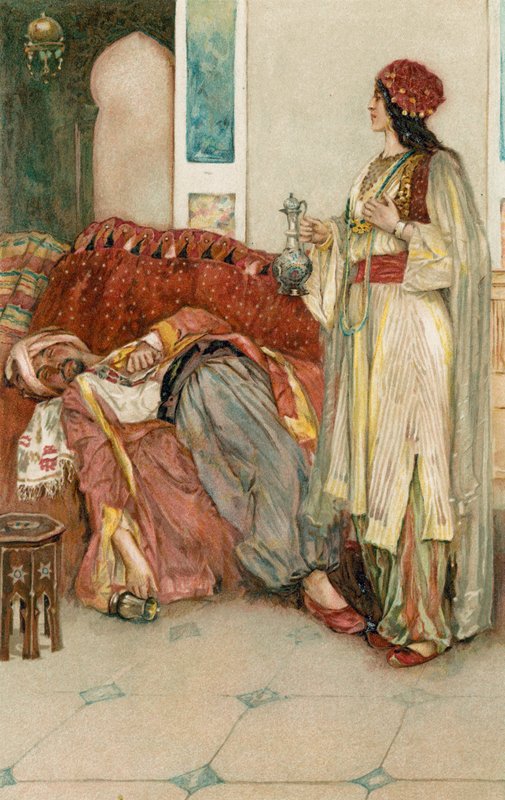 The Arabian Nights: The Story of Aladdin af Walter Stanley Paget