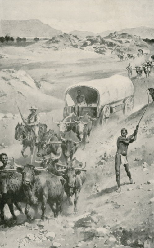 Den Store Boer Trek til Natal i 1835-36 af Walter Stanley Paget