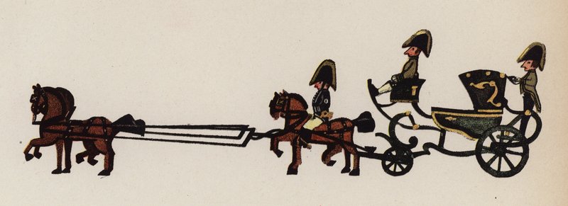 Gammelt legetøj malet af Walter Trier (farvelitografi) af Walter Trier