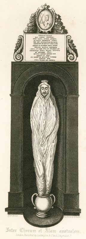 Dr John Donne af Wenceslaus Hollar