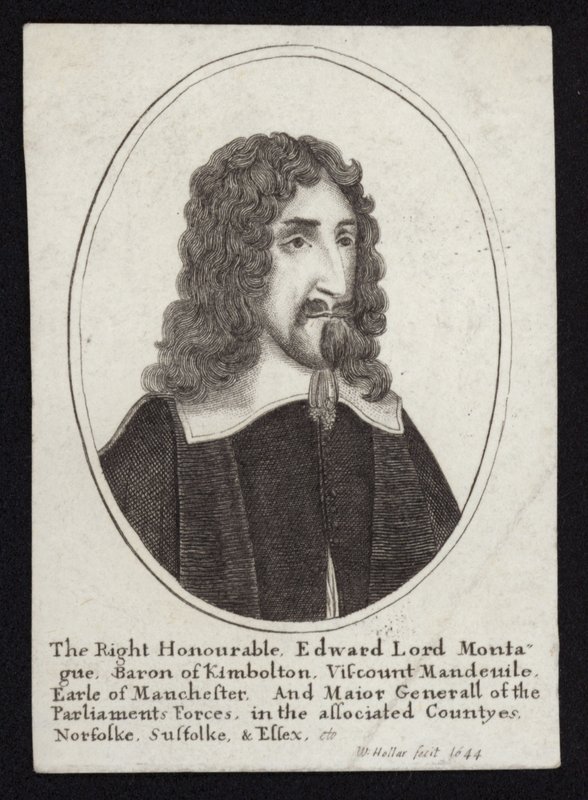 Den ærede Edward Lord Montague af Wenceslaus Hollar