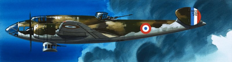 Ind i det blå: Franske fly fra Anden Verdenskrig af Wilf (20th century) Hardy