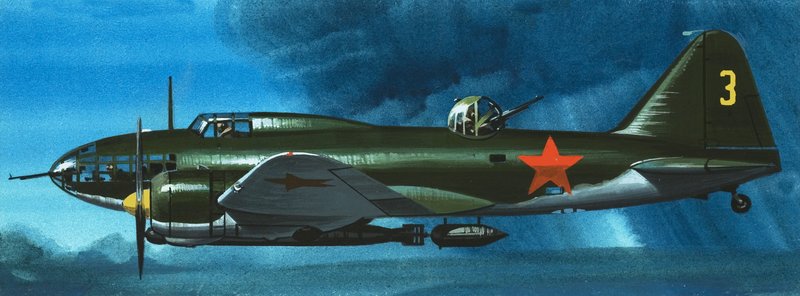 Ind i det blå: Russiske fly fra Anden Verdenskrig af Wilf (20th century) Hardy