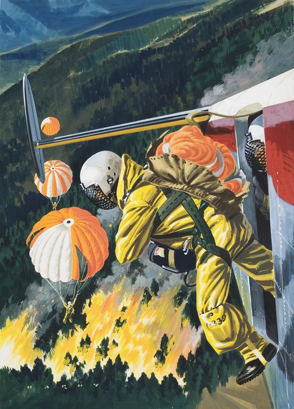 Faldskærmsudspringere af Wilf (20th century) Hardy