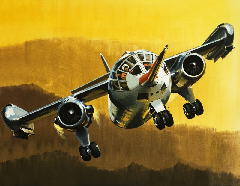 Dornier DO 31E af Wilf (20th century) Hardy