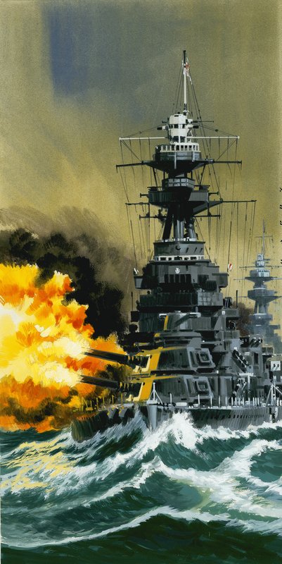 Krigsskib af Wilf (20th century) Hardy