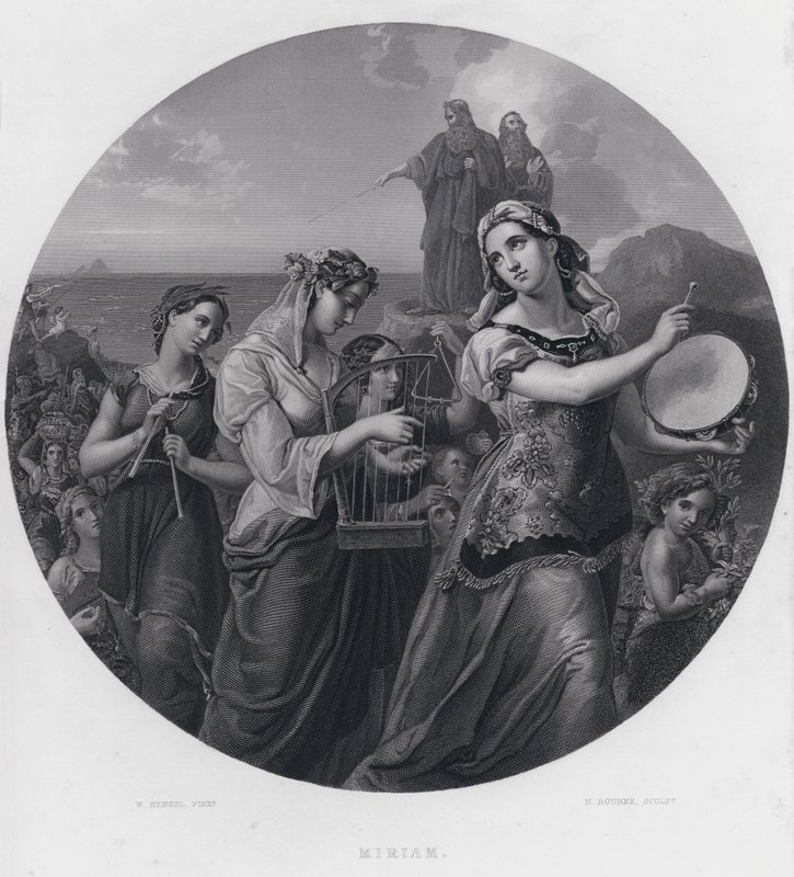 Miriam (gravering) af Wilhelm Hensel