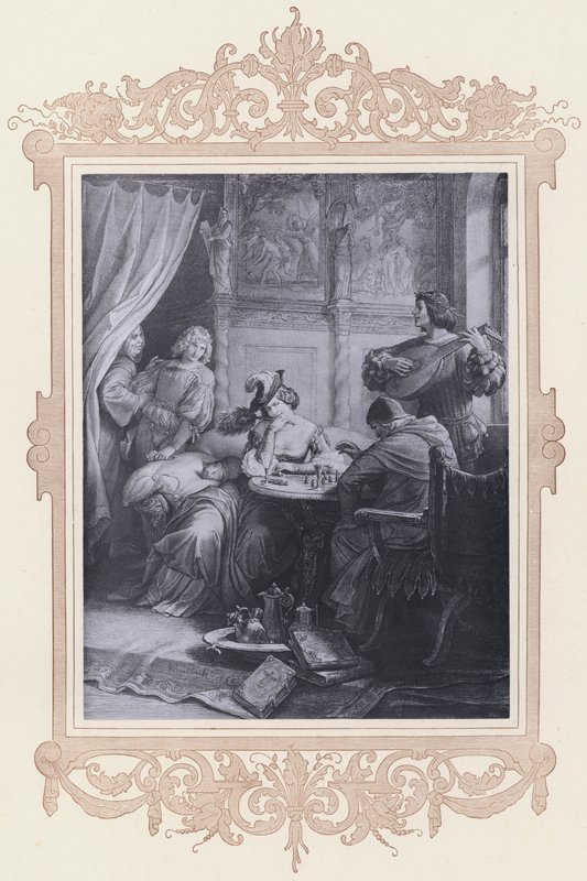 Adelheid, Gotz Von Berlichingen (litho) af Wilhelm von (after) Kaulbach