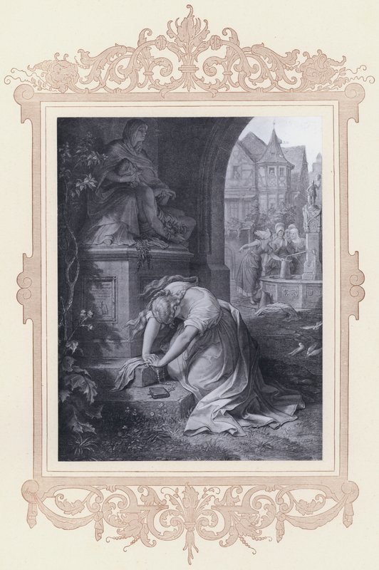Gretchen, Mater Dolorosa (medlemmer) af Wilhelm von (after) Kaulbach