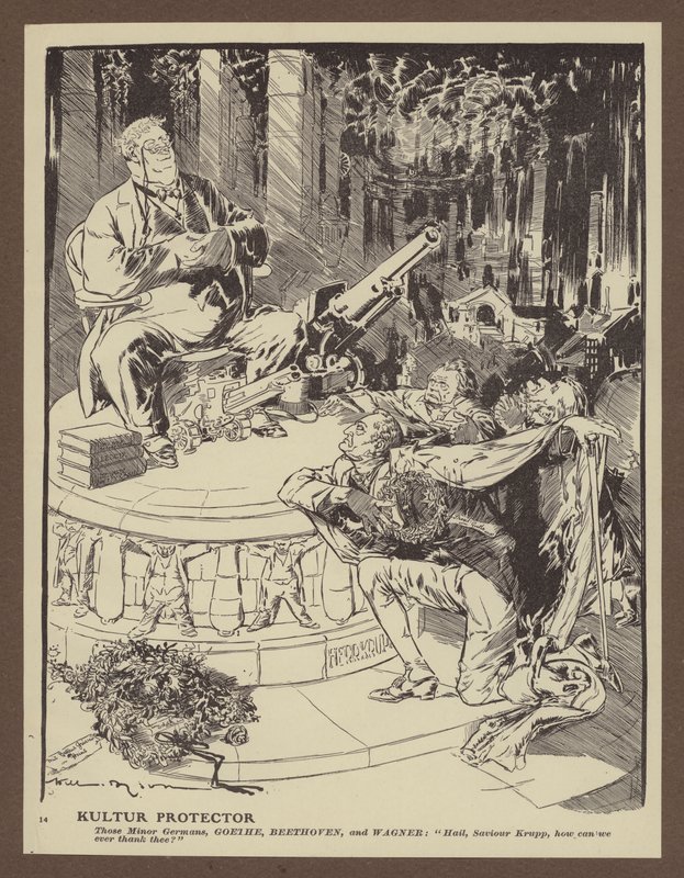 Kulturbeskytter (Litho) af Will Dyson