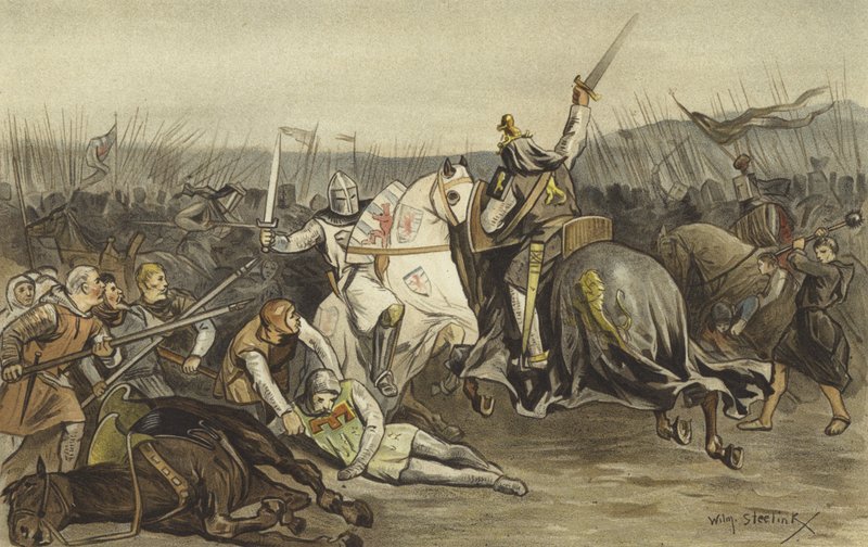 Slaget ved Worringen, 5. juni 1288 af Willem II Steelink