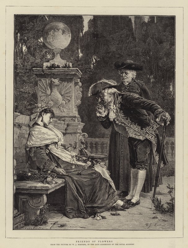 Venner af blomster af Willem Johannes Martens