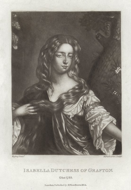 Isabella hertuginde af Grafton af Willem Wissing