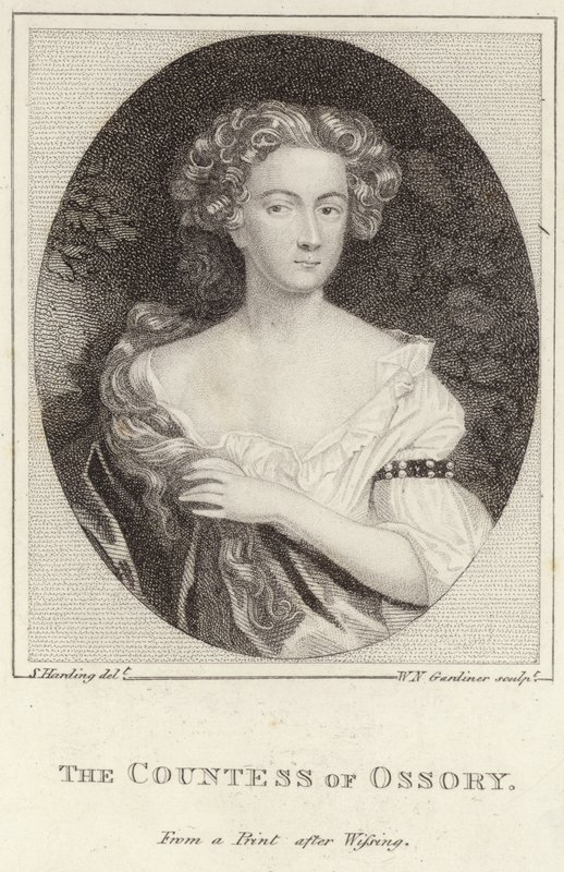 Portræt af Emilia Butler, grevinde af Ossory af Willem Wissing