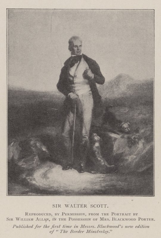 Sir Walter Scott af William Allan