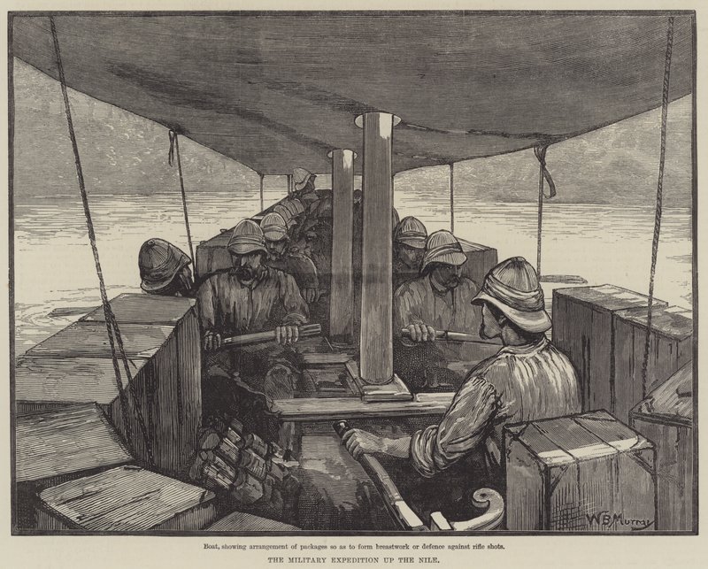Militærekspeditionen op ad Nilen af William Bazett Murray