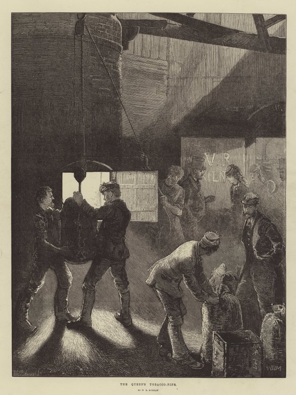 Dronningens tobakspibe af William Bazett Murray