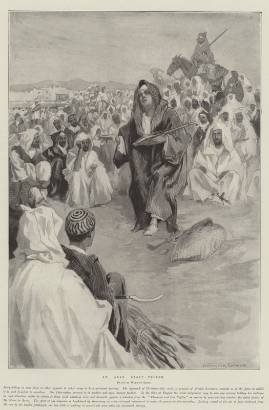 En arabisk historiefortæller af William Beattie