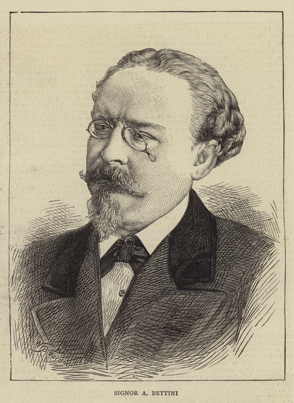 Hr. A Bettini af William Biscombe Gardner