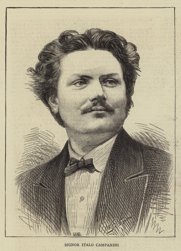 Hr. Italo Campanini af William Biscombe Gardner