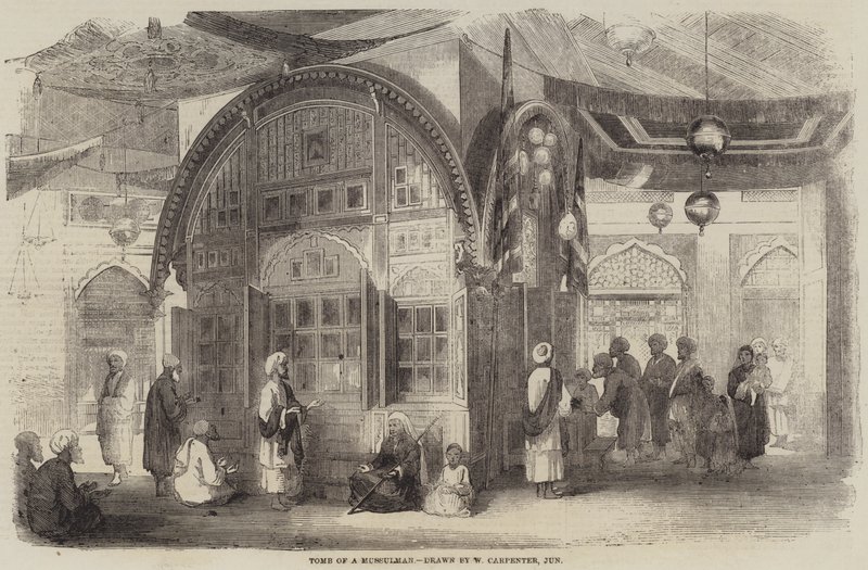Grav af en muslimsk mand af William Carpenter